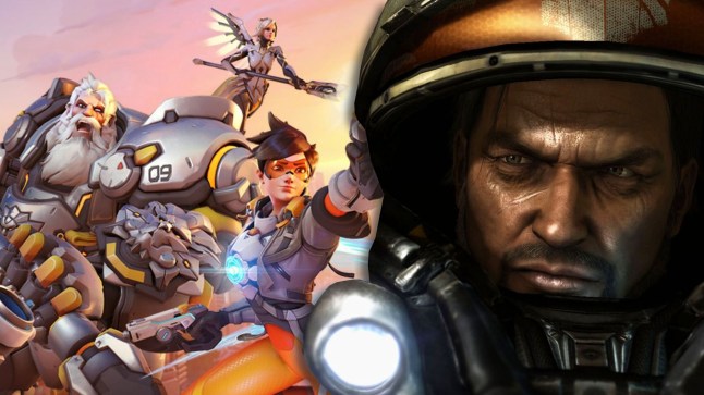 Overwatch and Starcraft games
