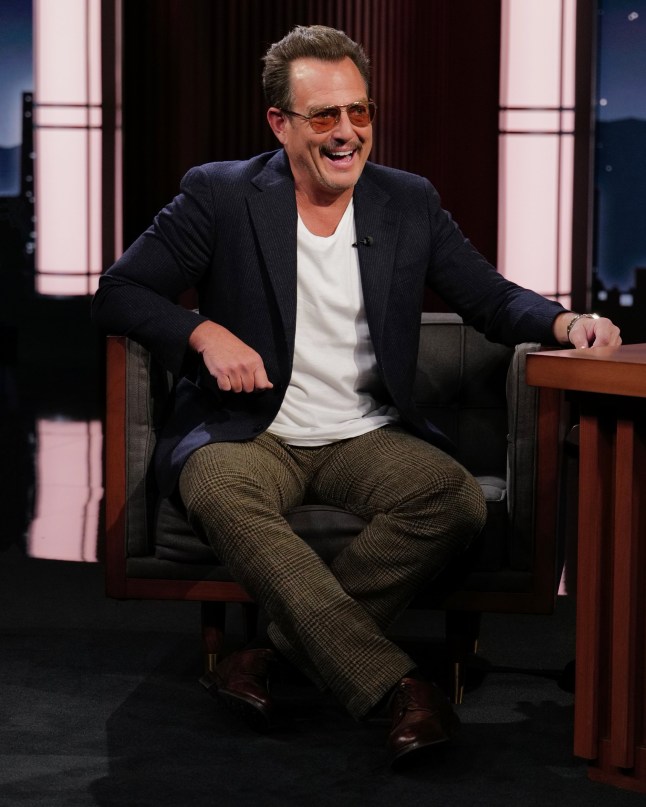JIMMY KIMMEL LIVE! "Jimmy Kimmel Live!" airs every weeknight at 11:35 p.m. ET and features a diverse lineup of guests that include celebrities, athletes, musical acts, comedians and human interest subjects, along with comedy bits and a house band. The guests for Tuesday, November 21 included Will Arnett Lamorne Morris, Melissa McCarthy, and musical guest Alec Benjamin. (Randy Holmes/DISNEY via Getty Images)Will Arnett
