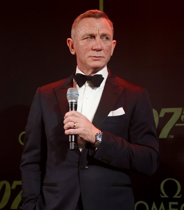 LONDON, ENGLAND - NOVEMBER 23: Daniel Craig at a special event hosted by Omega to celebrate 60 years of James Bond on November 23, 2022 in London, England. (Photo by Mike Marsland/Getty Images for Omega)