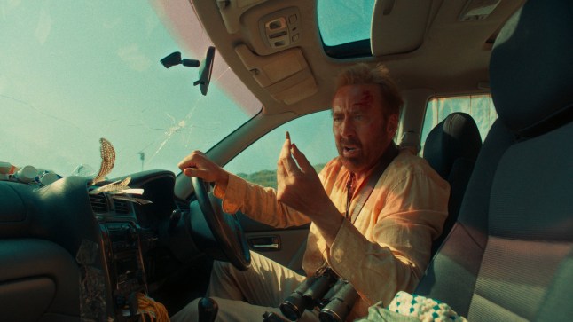 Nicolas Cage in The Surfer