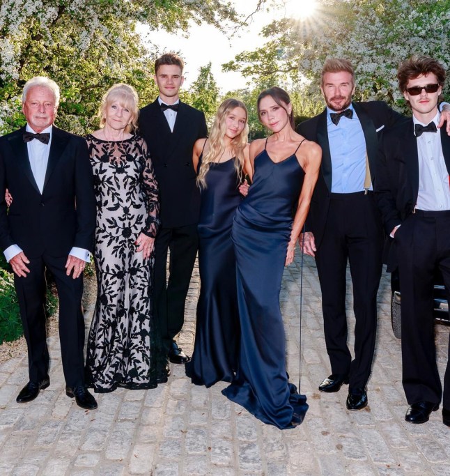Beckham family party Cotswolds 30 April 2025 / David Beckhams 50th / Beckham releases photos from David's week of celebrations to mark 50th birthday / Source: SOCIAL MEDIA