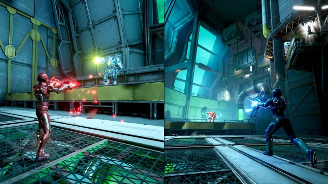 Gameplay screenshot of Split Fiction