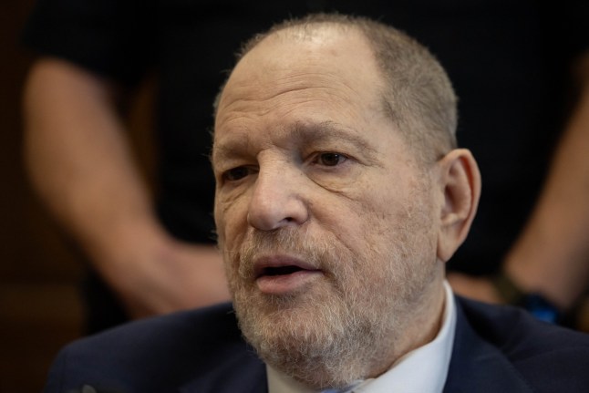 Former Hollywood film producer Harvey Weinstein appears in Manhattan Criminal Court