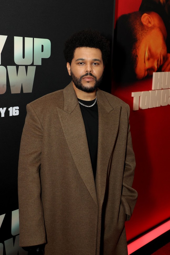 Mandatory Credit: Photo by Marion Curtis/Starpix for Lionsgate/Shutterstock (15298526r) Abel Tesfaye Lionsgate Presents the New York Premiere of "Hurry Up Tomorrow", AMC Lincoln Square, USA - 14 May 2025