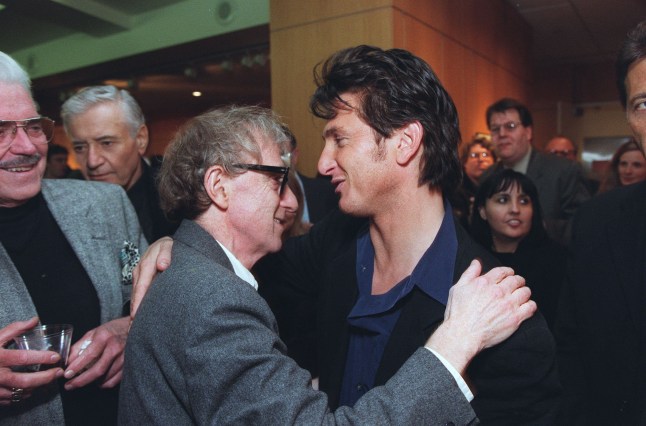 Mandatory Credit: Photo by Bei/REX/Shutterstock (5137843o) Woody Allen and Sean Penn 'Sweet and Lowdown' Premiere 15 12/2/99 Los Angeles, CA "Sweet and Lowdown" Woody Allen and Sean Penn at the American Film Institute's 'Sony Pictures Classics', Jean Doumanian Productions and Sweetland Films Los Angeles premiere of Woody Allen's new film "Sweet and Lowdown". Photo? Alex Berliner 9911444-26