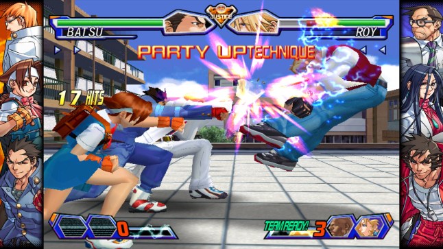 Capcom Fighting Collection 2 screenshot of Project Justice