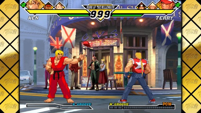 Capcom Fighting Collection 2 screenshot of Capcom Vs. SNK 2