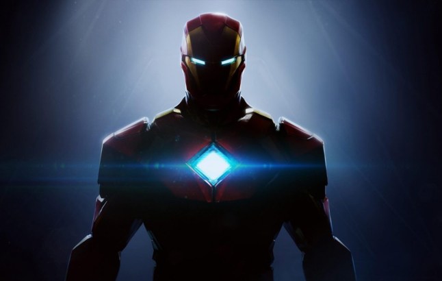 Iron Man key art from EA Motive