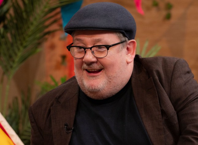 Editorial use only Mandatory Credit: Photo by Ken McKay/ITV/REX/Shutterstock (14305719ca) Johnny Vegas 'This Morning' TV show, London, UK - 18 Jan 2024
