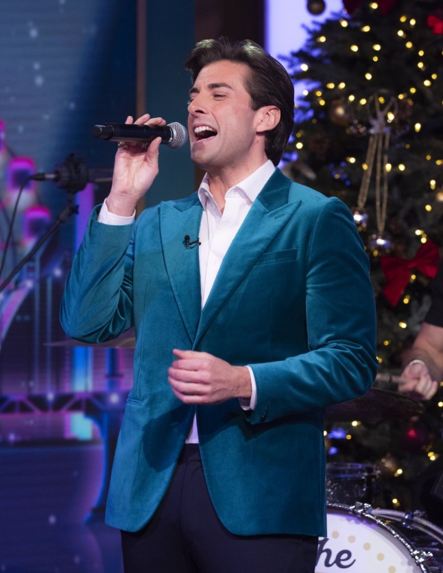 Editorial use only Mandatory Credit: Photo by Ken McKay/ITV/REX/Shutterstock (14244990ag) James Argent 'This Morning' TV show, London, UK - 05 Dec 2023