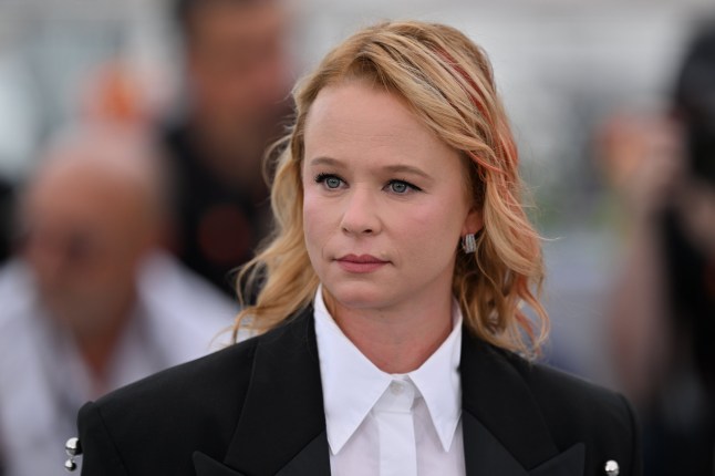 CANNES, FRANCE - MAY 16: U.S. actress Thora Birch poses during a photocall for the film 'The Chronology of Water' at the 78th edition of the Cannes Film Festival in Cannes, France on May 16, 2025. (Photo by Mustafa Yalcin/Anadolu via Getty Images)