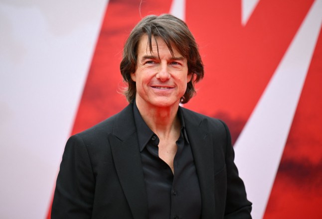 US actor Tom Cruise arrives for the US premiere of "Mission: Impossible - The Final Reckoning" at the Lincoln Center Fountain Plaza in New York on May 18, 2025. (Photo by ANGELA WEISS / AFP) (Photo by ANGELA WEISS/AFP via Getty Images)
