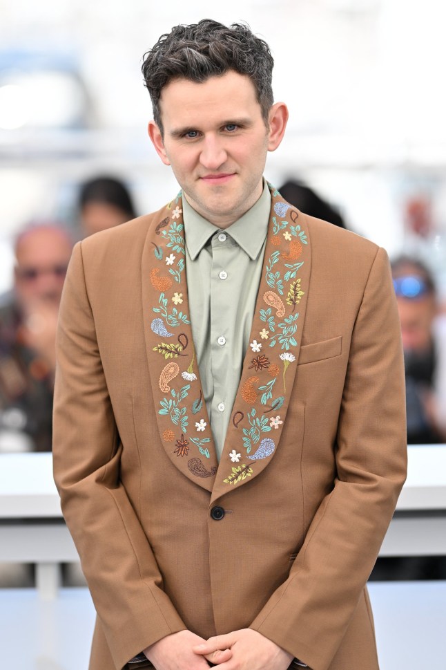 Harry Melling at the "Pillion" Photocall during the 78th Cannes Film Festival held at Palais des Festivals on May 18, 2025 in Cannes, France. (Photo by Earl Gibson III/Deadline via Getty Images)