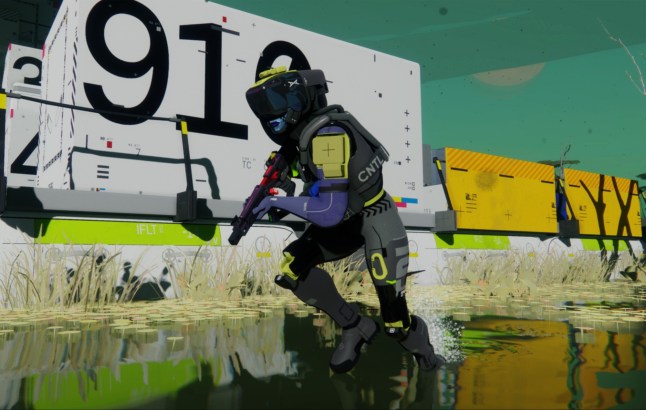 Gameplay from Bungie's Marathon