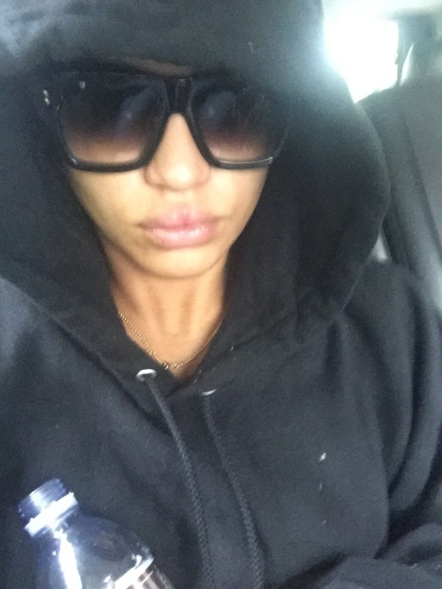 Cassie Ventura - Evidence Photos from Diddy (Sean Combs) Trial - May 13, 2025 - Cassie with bruised lip on the way home from the 2016 hotel incident