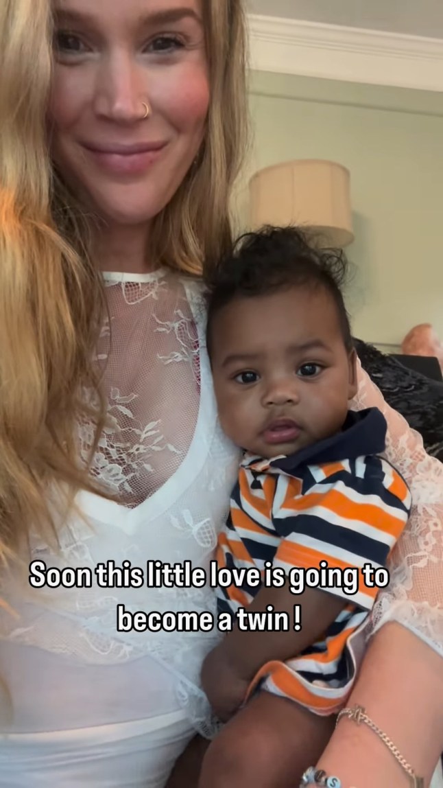 Pregnant Joss Stone reveals she's expecting 'Irish twins' after welcoming baby via surrogate
