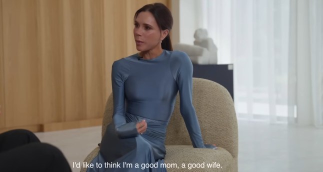 Unclrd grabs - Victoria beckham?interview
