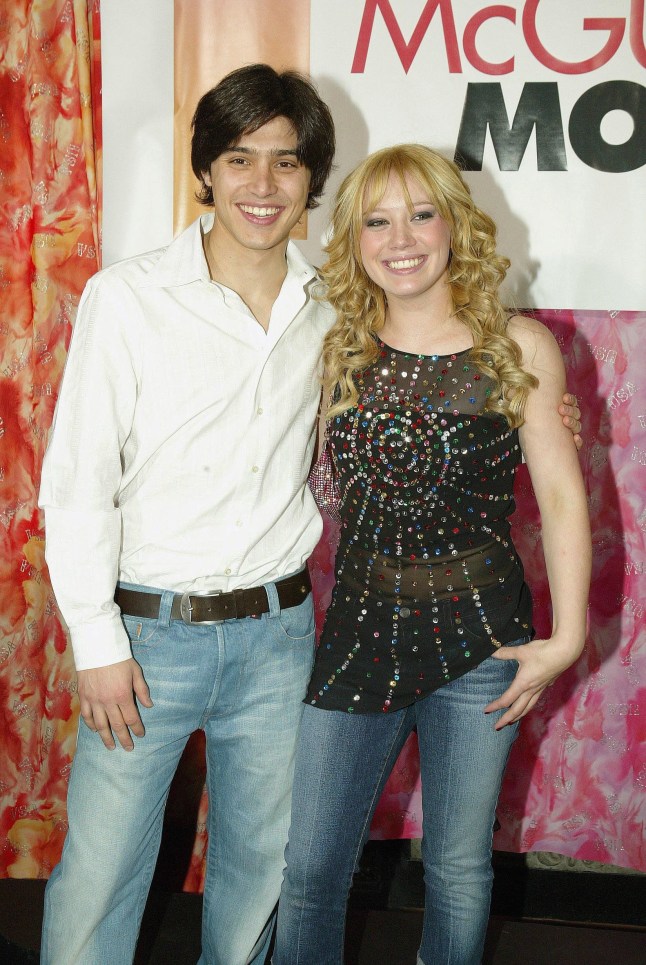 Mandatory Credit: Photo by E Charbonneau/Bei/REX/Shutterstock (415778e) Yani Gellman and Hilary Duff 'THE LIZZIE MCGUIRE MOVIE' FILM PREMIERE, LOS ANGELES, AMERICA - 26 APR 2003